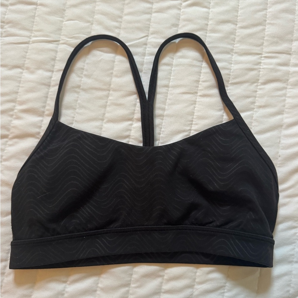 Lululemon Black Flow Y Bra